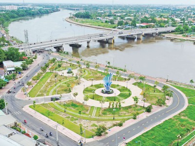 Chính chủ bán đất, MT Phạm Văn Thành, TP Tân An, gần Aeon Tân An, giá 900tr 2