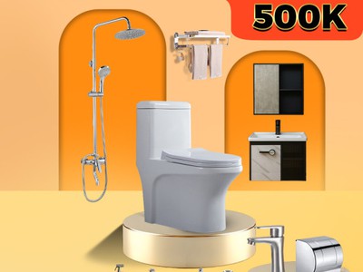 Combo trọn bộ 10 món nhà tắm codor   cb3 