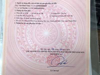 - chính chủ cần bán đất 0