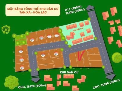Bán lô đất đẹp   gần cnc hòa lạc   tân xã thạch thất 0