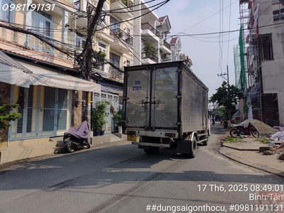 Bán nhà mặt tiền đường nhựa 8m kdc lý chiêu hoàng   nhà 6 tầng   thu nhập ổn định   17 tỷ5 0
