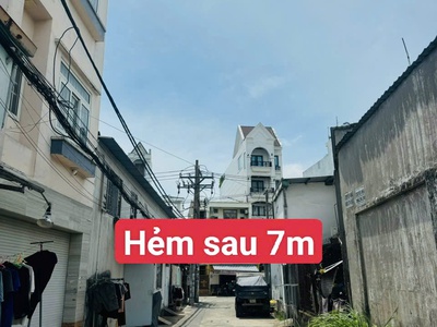 Bán nhà 2 mặt tiền hẻm 6m, gần chợ bảo ngọc tú, huỳnh văn nghệ, p15, tân bình, giá chỉ 5 tỷ nhỉnh tl 4