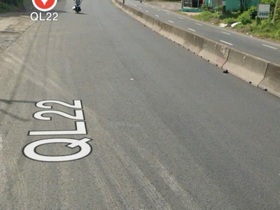 Bán đất mặt tiền 18x64m giá 12,3 tỷ đường quốc lộ 22 1