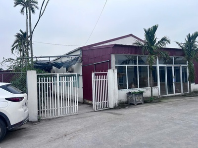 Cho thuê nhà xưởng ngay măt tiền đường tại xã đông hải  - h. quỳnh phụ - tỉnh thái bình. 0