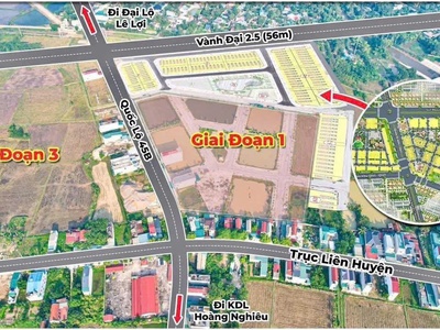 Cần bán đất lô xẻ khe   đấu lưng đường 34m giai đoạn 2   view công viên 1