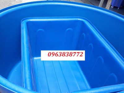 Thùng chữ nhật 500lit nuôi cá, trồng cây. 0