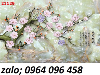 Tranh gạch men 3d ốp tường phòng khách đẹp - CXV55 0