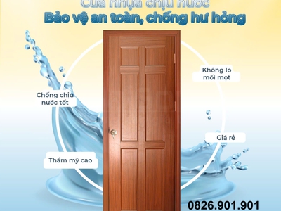 Cửa nhựa Đài Loan ghép thanh 0