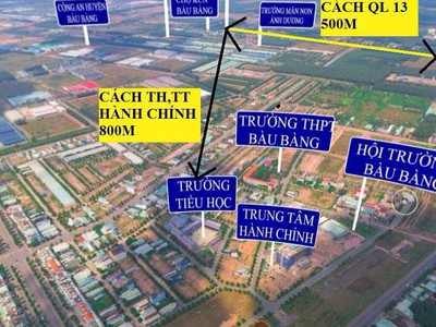 Bán đất odt sẵn sổ 2mt giá rẻ hơn giá gốc duy nhất tại lai uyên-bàu bàng 1
