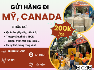 Gửi hàng đi USA, Canada - Tiến Việt Express 0