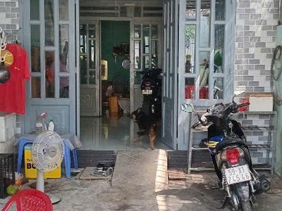 Bán đất 121m  tặng nhà cấp 4, gần chợ gò công   long thạnh mỹ 1