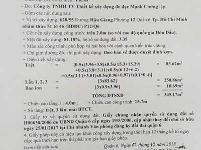Cơ hội sở hữu ngay nhà 2 trệt 1 lầu trung tâm phường 12- quận 6 3