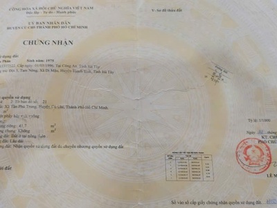 Bán đất sổ riêng full thổ cư   giá tốt tại củ chi 3