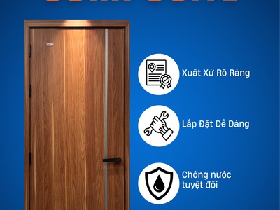 Cửa nhựa Composite đẳng cấp cho không gian hiện đại 3