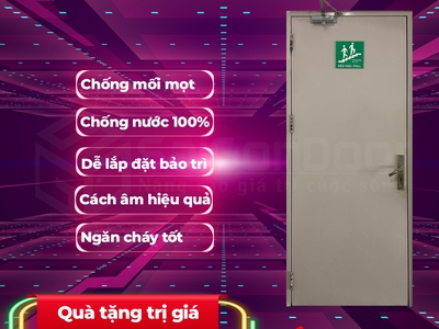 Cửa thép chống cháy 1