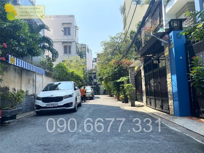 Phú nhuận - khu biệt thự đặng văn ngữ - 2 mặt hẻm xe hơi - 175m2 vuông vức ngang gần 8m 0