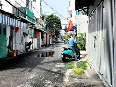 Bán nhà cây trâm ngay công viên làng hoa, p8, gò vấp. nhà kiên cố ở ngay, 45m2 trệt 3 lầu, 4,39 tỷ 4