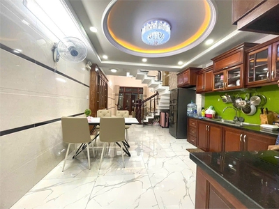 Bán nhà khu đồng bộ vip phường 16, gò vấp   4x16m, 5 tầng, giá 9.7 tỷ tl 4