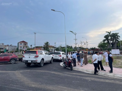Mở bán 119 lô đất kdc quang trung, quỳnh mỹ gần trường học, ủy ban, kcn sao vàng. gía chỉ từ 1tỷ6xx 2