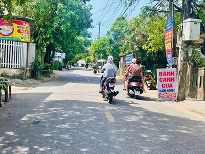  đất 2 mặt tiền đường an ninh - kim long gần cầu nguyễn hoàng 3