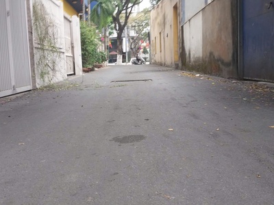 ♪ nhà kiệt ô tô thẳng sát mt nguyễn hữu thọ, gần duy tân, 56m2, 3 tầng đúc, 3pn 2