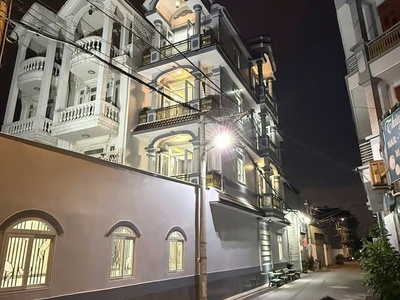 Bán nhà  4x15  góc 2 mặt tiền đẹp thới an 13, quận 12   đường 16m, 1 trệt 3 lầu, giá tốt 1