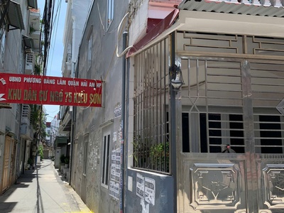 Bán đất mặt đường kiều sơn   lô góc đẹp, tặng nhà 2,5 tầng, sổ đỏ chính chủ 1