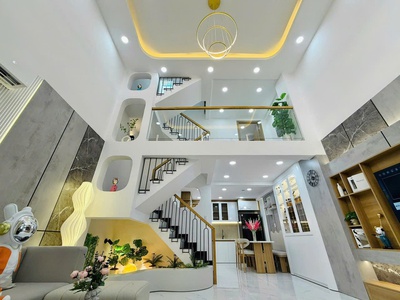 Bán nhà đẹp an hội tây, ngang 5m hiếm có, full nội thất cao cấp   giá chỉ 5 tỷ 92 tl 0