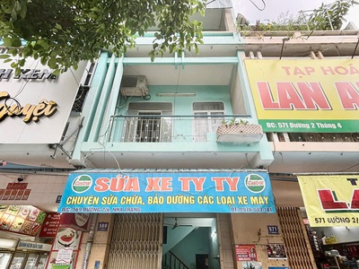 Bán nhà 4 tầng mặt tiền đường 2/4 - hòn chồng - nha trang 3