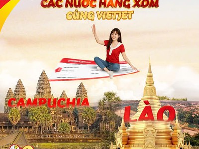Vi vu Lào   Campuchia dễ dàng cùng Vietjet 0