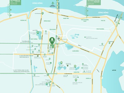 Chung cư Jade Square đường Nguyễn Đình Tứ phường Xuân Đỉnh Bắc Từ Liêm cạnh Phạm Văn Đồng Vành Đai 3 8