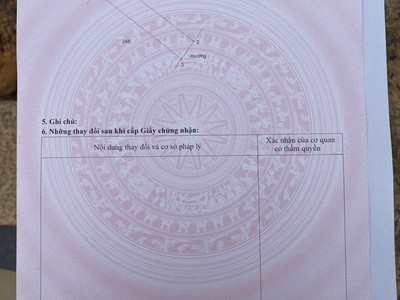 Em đang cần tiền muốn bán lô đất phun thổ cư - dt 140m tại trung tâm tam đảo, phú thọ 3