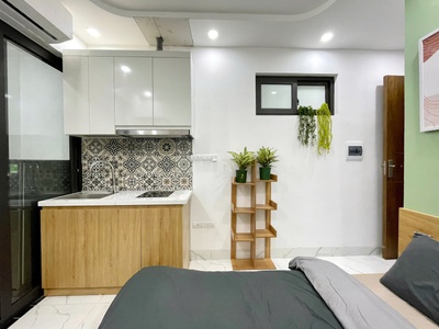 Cho thuê ccmn cực đẹp giá rẻ ngõ 105 láng hạ, đống đa 2