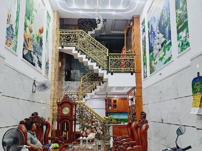 Nhà chính chủ khu vip bình tân   đất mới   4 tầng   4x16m nở hậu   full nội thất   hẻm xe hơi 1