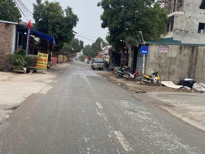 Bán 122,1m full thổ cư đại tào, đại thành, quốc oai - lô góc ô tô 7 chỗ đỗ cửa 3