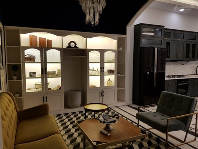 Cho thuê villa full nội thất mặt tiền 107 lê văn chí, tp. thủ đức, 7x35m2 trệt 2 lầu. giá 45 triệu, 3
