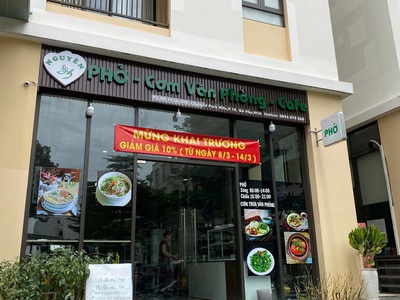 Sang quán phở - cơm full đồ nghề, vào là bán ngay 0