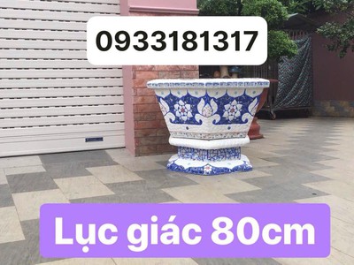 Cơ sở chậu hoa Thế Sơn - chậu hoa dán sành sứ - chậu khảm sành - cẩn miễng 43