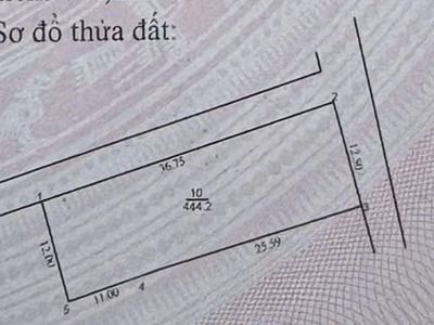 Chính chủ bán lô góc 444,2m2 đất Kim Sơn, Thuận An, Gia Lâm. Cách 10m ra đường đê ô tô đỗ tránh. 4