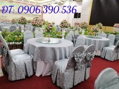 Địa chỉ cung cấp khăn bàn,khăn ăn, áo ghế, nơ ghế uy tín, chất lượng 11