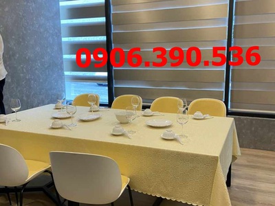 Phòng Vip nhà hàng nên chọn khăn trải bàn nào. 0