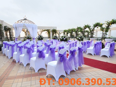 Địa chỉ cung cấp khăn bàn,khăn ăn, áo ghế, nơ ghế uy tín, chất lượng 2