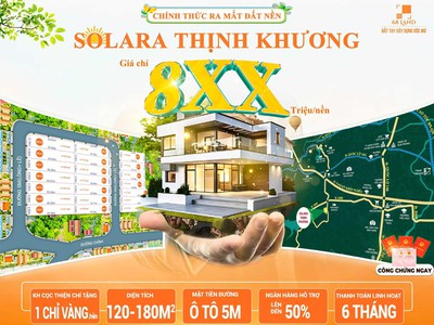 Bán BĐS Solara Thịnh Khương, Hòa Vang, Đà Nẵng - Giá Hấp Dẫn 0