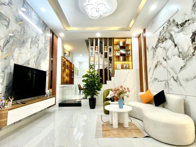 Nhà thới an 05 phường thới an 4 tầng ngang 4m2 5 tỷ 490 tl. 1