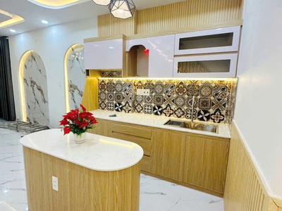 Nhà xây mới nở hậu hẻm thẳng phạm thế hiển p6 q8. giá 4,05 tỷ tl 1