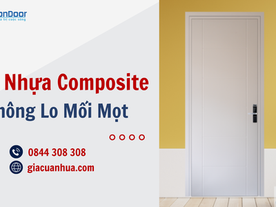Cửa Nhựa Composite Không Lo Mối Mọt 1