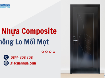 Cửa Nhựa Composite Không Lo Mối Mọt 2