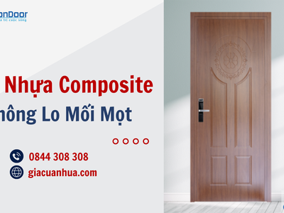 Cửa Nhựa Composite Không Lo Mối Mọt 3