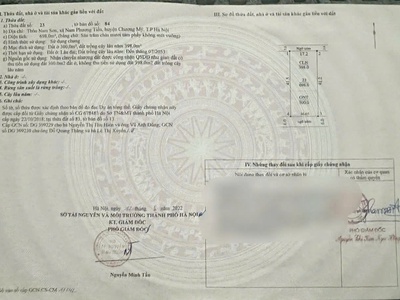 Góc bán đất tặng nhà khang trang trên đất - 2 mặt tiền trước sau 3
