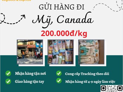 Gửi hàng đi usa, canada tiến việt express